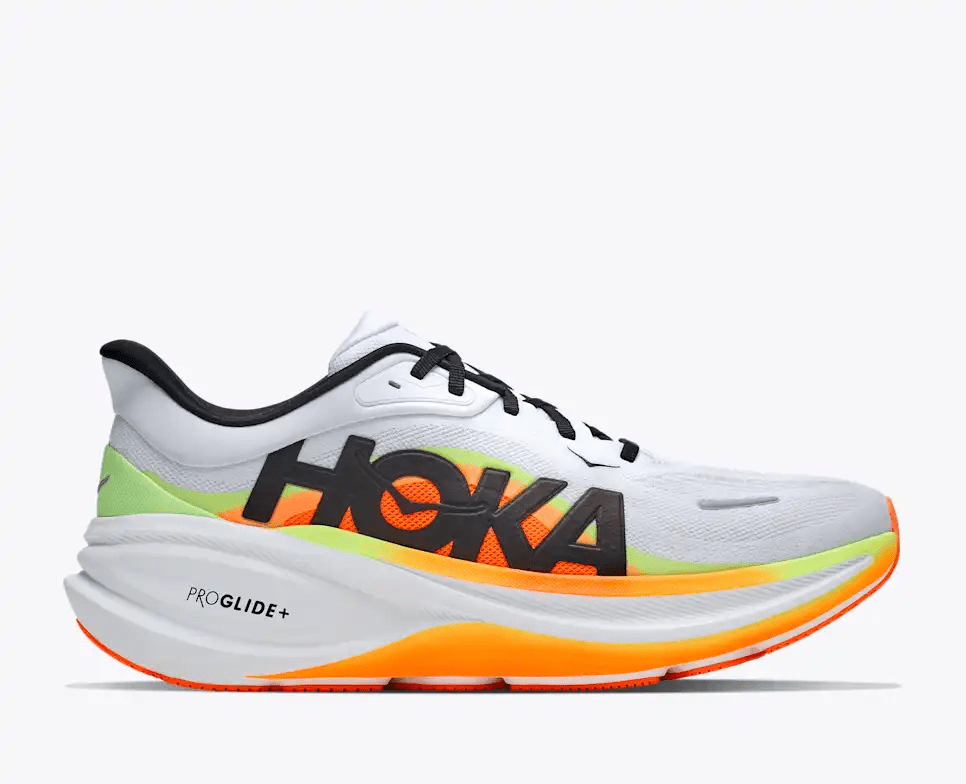 HOKA Clifton PRO, zapatilla de running para entrenamiento diario con PROGLIDE+ y MetaRocker agresivo.