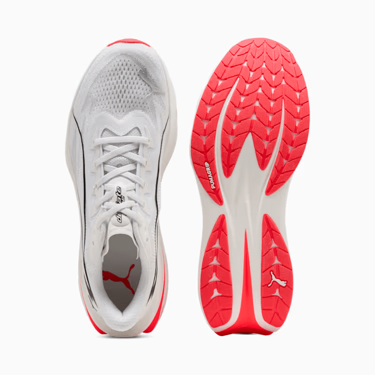 Suela PUMAGRIP de la PUMA Deviate Pure Nitro para running en asfalto.