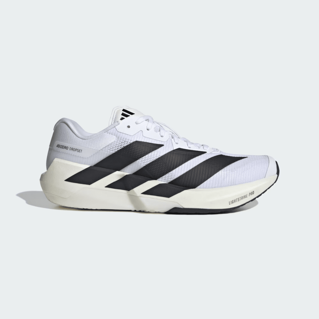 adidas Adizero Dropset Pro, zapatilla de entrenamiento híbrido con Lightstrike Pro, Energyrods y suela Continental.