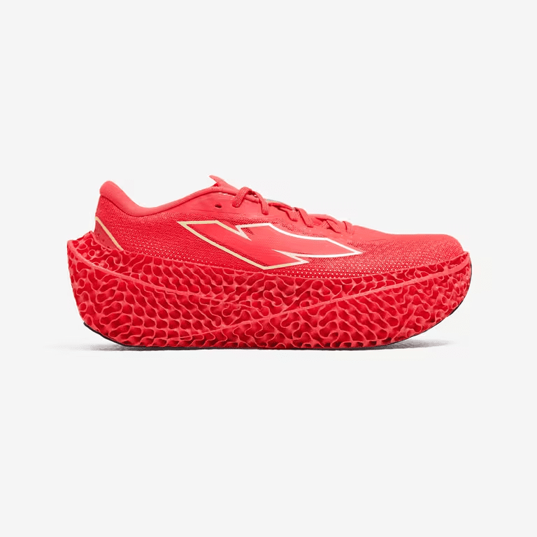 Kiprun KipNext 3D, zapatilla de running con mediasuela impresa en 3D y estructura de celosía.