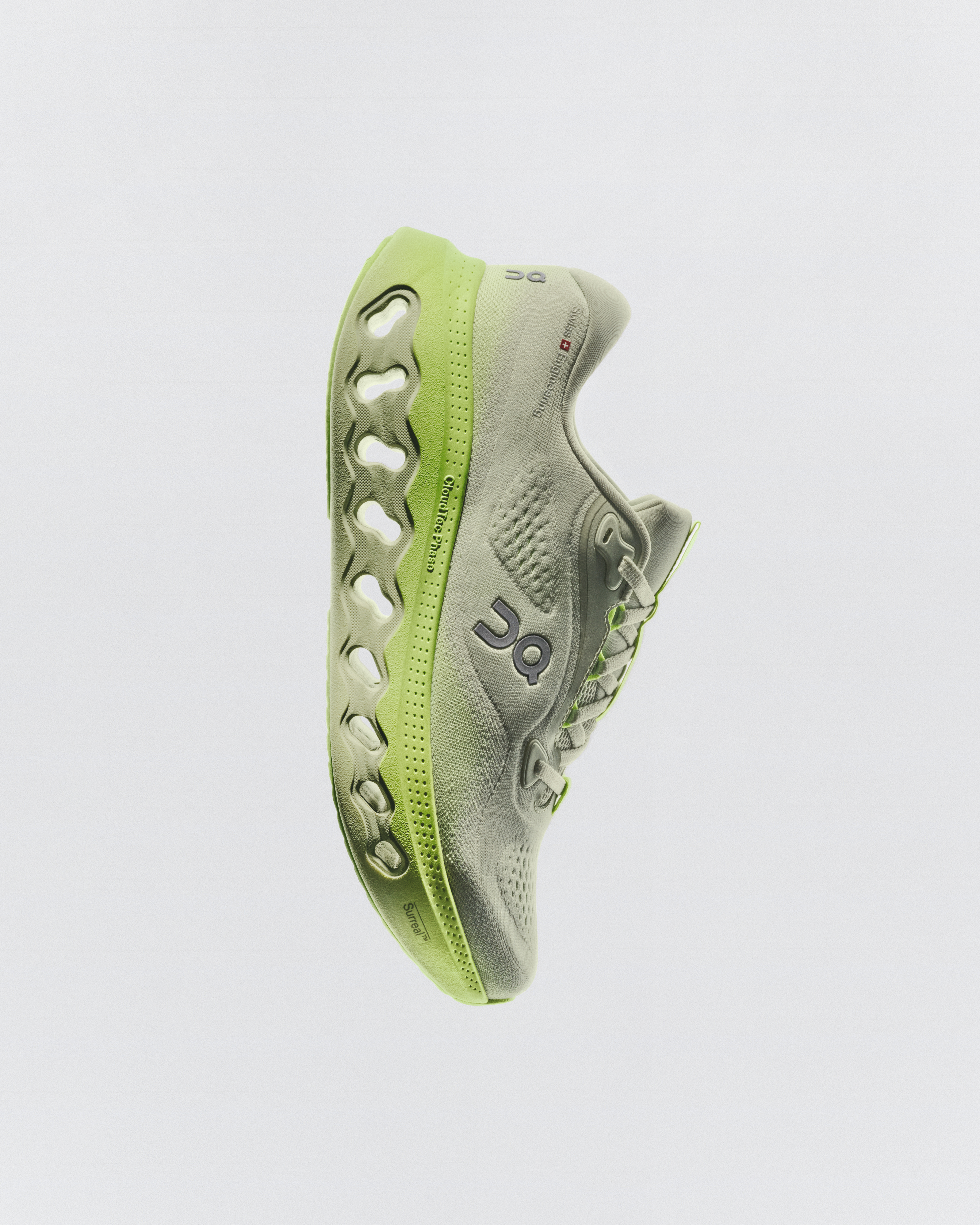 Texto ALT:
On Cloudsurfer 3, zapatilla de running diaria con superespuma Surreal, CloudTec Phase rediseñado, 8 mm de drop y precio de 170 euros.